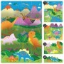 Puzzle Educativ Stivuibil Dinozauri
